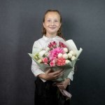 Сборный букет &laquo;Снова в школу&raquo;