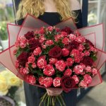 Сборный букет &laquo;Кошечка&raquo;