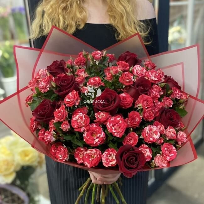 Сборный букет &laquo;Кошечка&raquo;