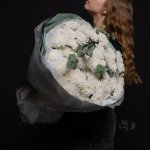 Букет с хризантемами &laquo;Мой ангел&raquo;