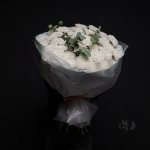 Букет с хризантемами &laquo;Мой ангел&raquo;