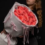 Букет с розами &laquo;Нежная моя&raquo;