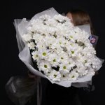 Букет с хризантемами &laquo;Искренние чувства&raquo;