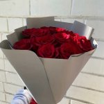 Букет с розами &laquo;Чувства страсти&raquo;