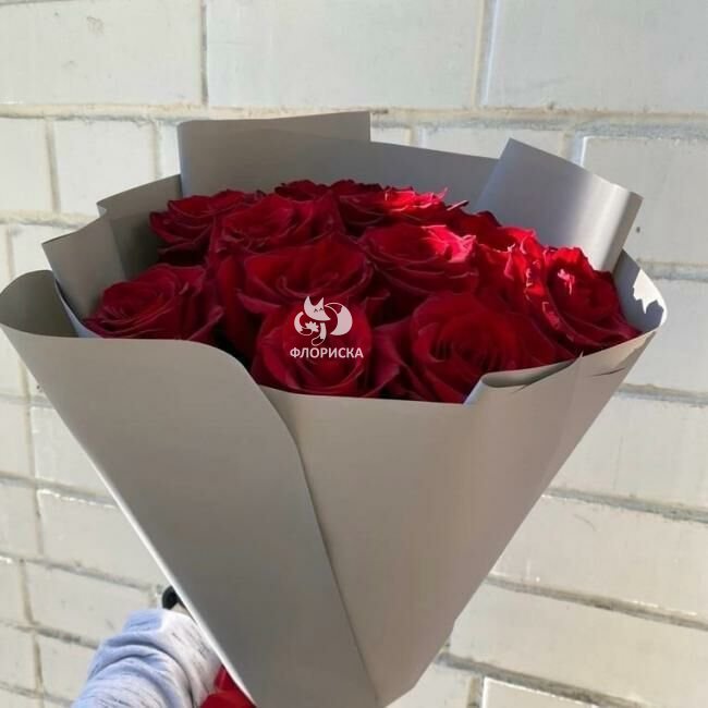 Букет с розами &laquo;Чувства страсти&raquo;