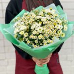 Букет с ромашками &laquo;День семьи&raquo;