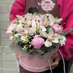 Композиция в коробке &laquo;Мелиса&raquo;