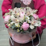 Композиция в коробке &laquo;Мелиса&raquo;