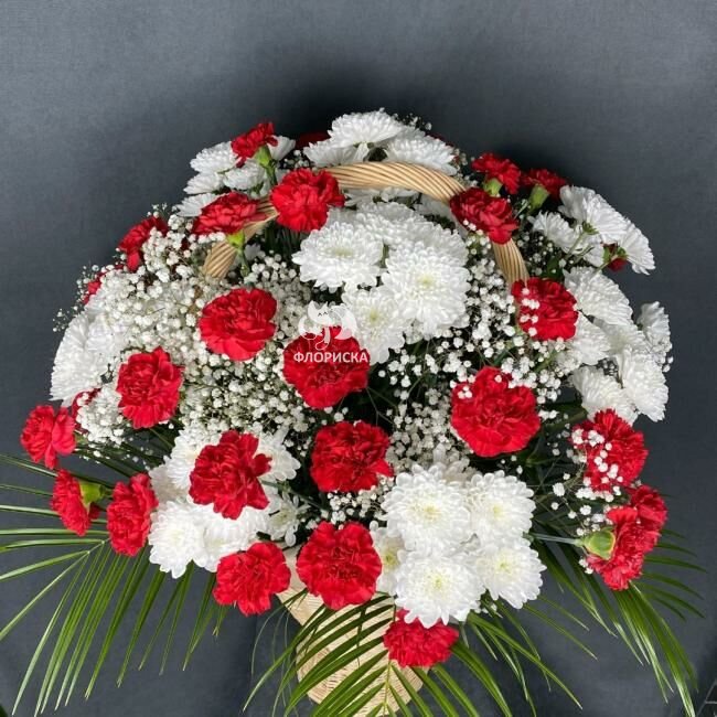 Цветочная композиция  &laquo;Прощание&raquo;