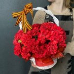 Цветочная композиция  &laquo;Армейская Звезда&raquo;