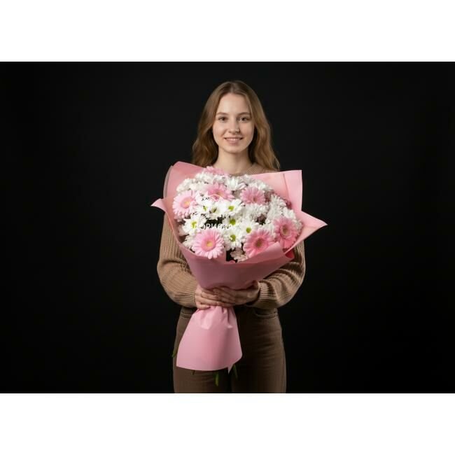 Букет из цветов   &laquo;Пышность&raquo;