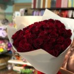 Букет из 51 красной розы &laquo;Чарующий&raquo;