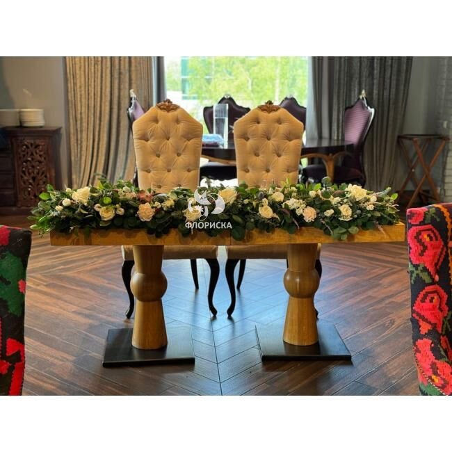 Свадебная композиция на стол &laquo;Гранат&raquo;