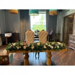 Свадебная композиция на стол &laquo;Гранат&raquo;