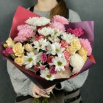 Сборный букет &laquo;Небо&raquo;