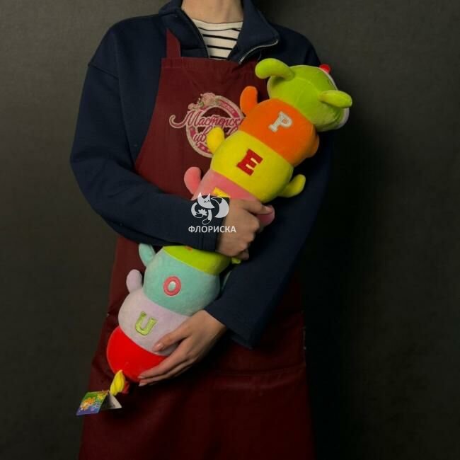 Мягкая игрушка &laquo;Гусеница&raquo;