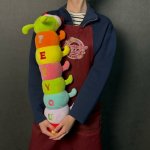 Мягкая игрушка &laquo;Гусеница&raquo;