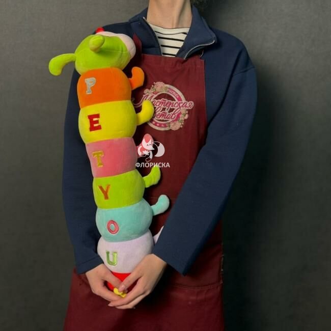 Мягкая игрушка &laquo;Гусеница&raquo;