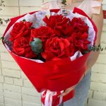 Букет с французскими розами &laquo;Навсегда&raquo;