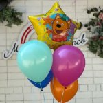 Воздушные шары &laquo;Три кота&raquo;