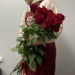15 красных роз 120 см &laquo;Элит&raquo;