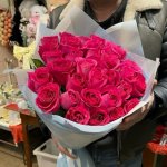 Букет из 35 розовых роз &laquo;Июнь&raquo;