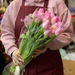 Букет с тюльпанами &laquo;Светлые мысли&raquo;