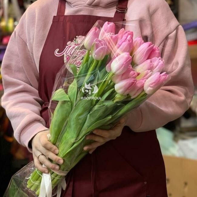Букет с тюльпанами &laquo;Светлые мысли&raquo;