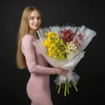 Букет из орхидей &laquo;Эмоции любви&raquo;