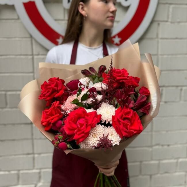 Сборный букет &laquo;Улыбка счастья&raquo;