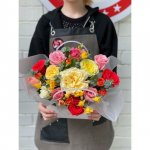 Цветочная композиция &laquo;Чистое сердечко&raquo;