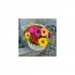 Цветы в корзине &laquo;Герберка&raquo;