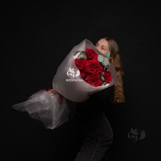 Букет из Французких роз &laquo;Сладкое чувство&raquo;