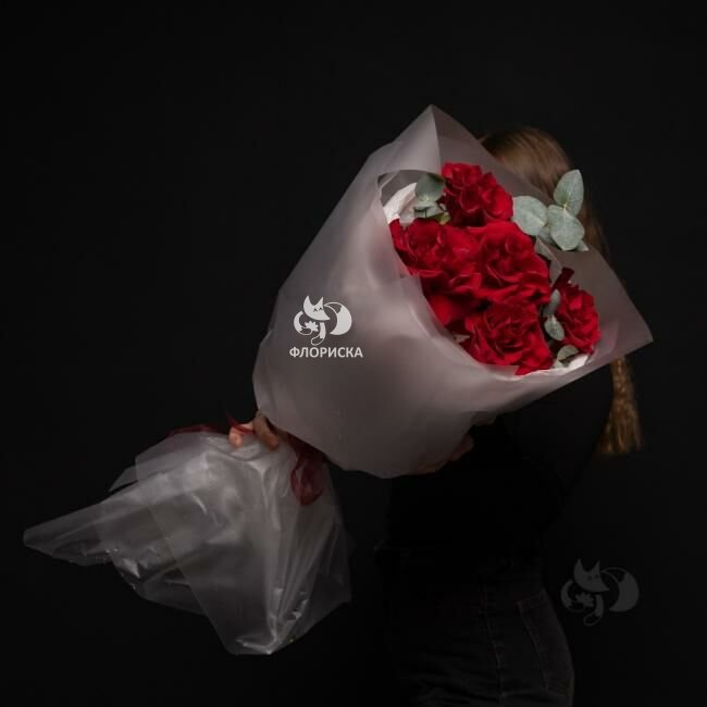 Букет из Французких роз &laquo;Сладкое чувство&raquo;