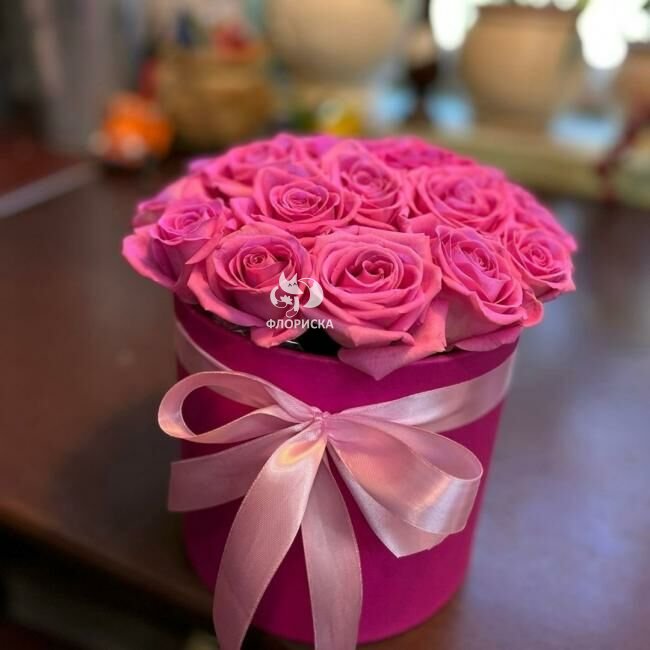 Цветы в коробке  &laquo;Нежность&raquo;