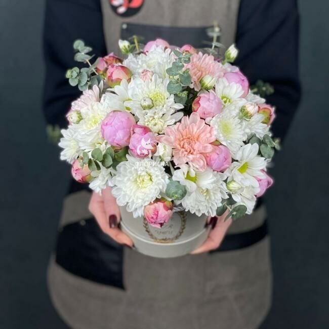 Цветы в корзине &laquo;Воспоминание&raquo;