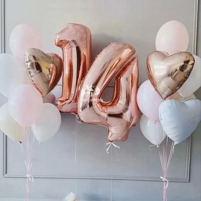 Композиция из шаров &laquo;14&raquo;