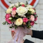 Цветы в коробке &laquo;Любящее сердце&raquo;