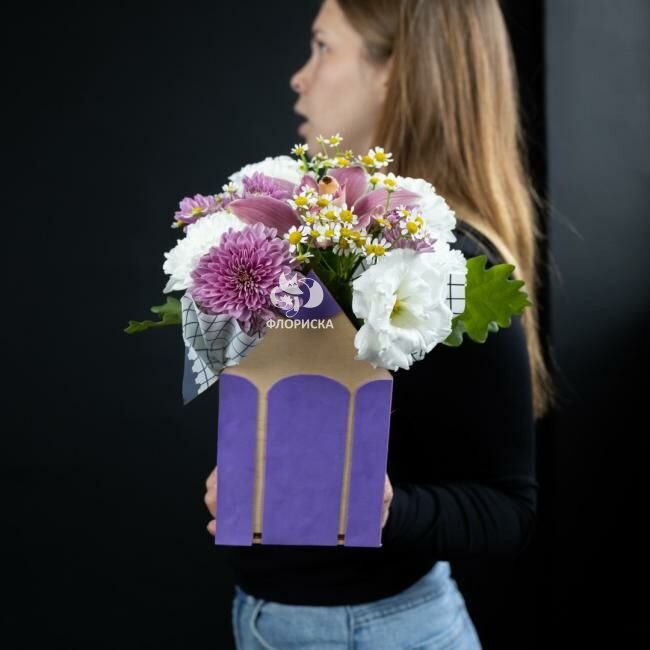 Цветы в ящике &laquo;Классному руководителю&raquo;