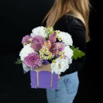 Цветы в ящике &laquo;Классному руководителю&raquo;