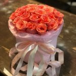 Розы в коробке &laquo;Солнышко&raquo;