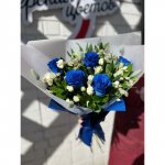 Сборный букет &laquo;Голубое море&raquo;