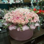 Розы в коробке &laquo;Моё сердце&raquo;