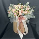 Цветы в коробке &laquo;Царица&raquo;