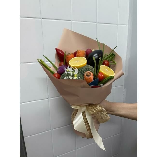 Съедобный букет &laquo;На здоровье&raquo;