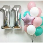 Композиция из шаров &laquo;Поздравление&raquo;