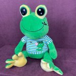Мягкая игрушка лягушка &laquo;Квакушка&raquo;