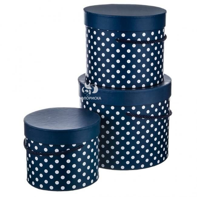 Подарочная коробка &laquo;Тёмно-синяя&raquo;