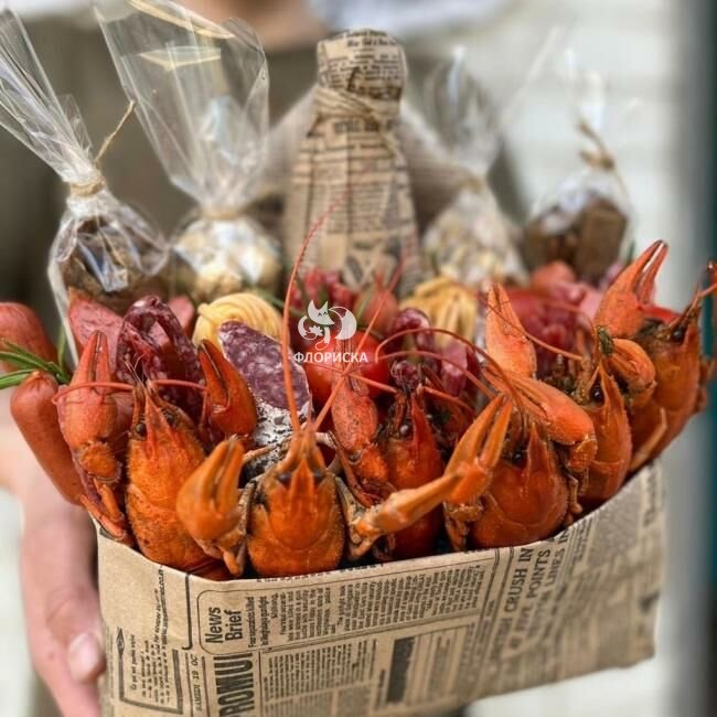 Съедобный букет &laquo;К пенному&raquo;