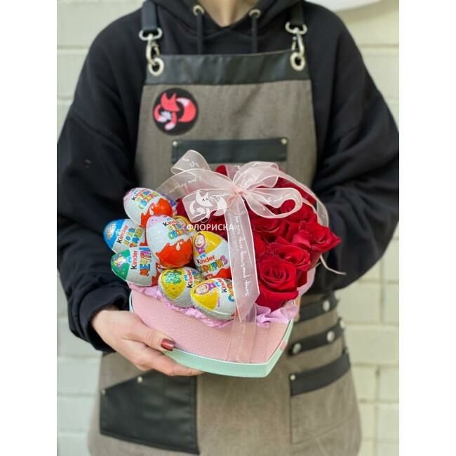 Съедобный букет &laquo;Няшки-вкусняшки&raquo;